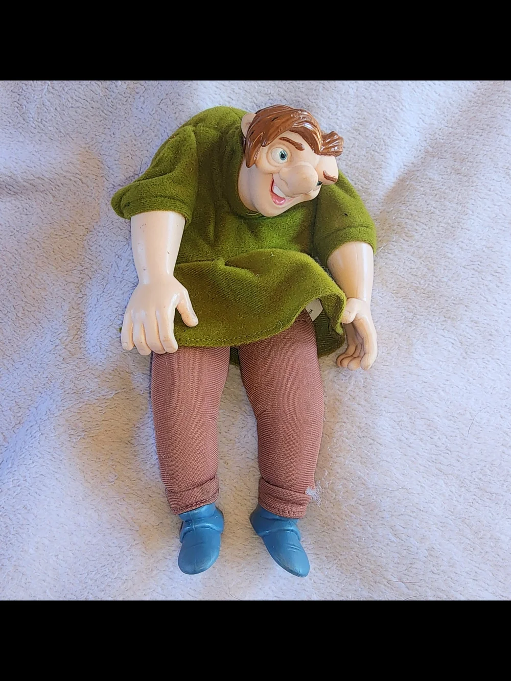 vintage 1996 Quasimodo plush hand puppet Burger King Hintchback of Notre Dame